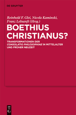Glei: Boethius Christianus?